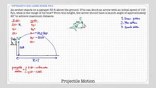 VI Projectile Motion - Example 02