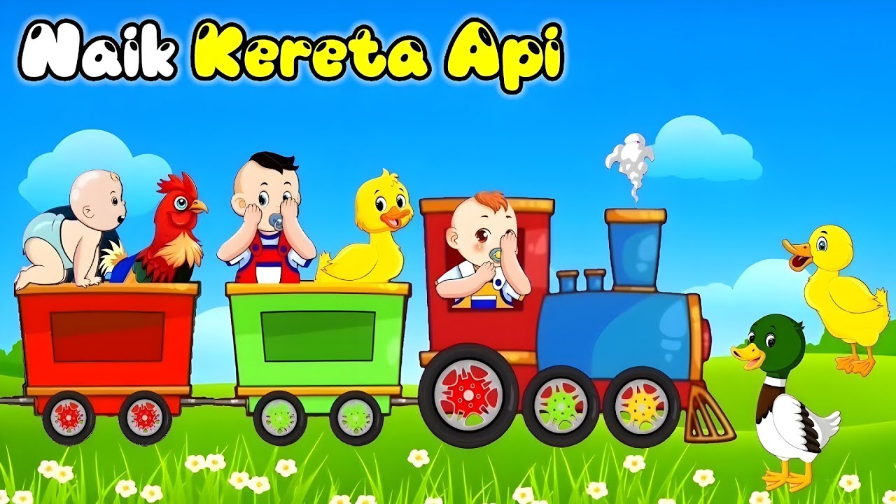 NAIK KERETA API TUT TUT TUT - LAGU ANAK LUCU - LAGU ANAK TERPOPULER INDONESIA NAIK KERETA API TUT TUT TUT - LAGU ANAK LUCU - LAGU ANAK TERPOPULER INDONESIA