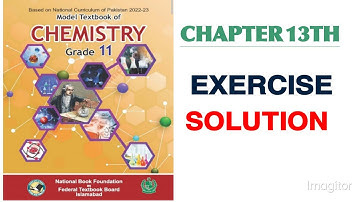 Chemistry 11th NBF Chapter 13 Environmental Chemistry Air Exercises Solution