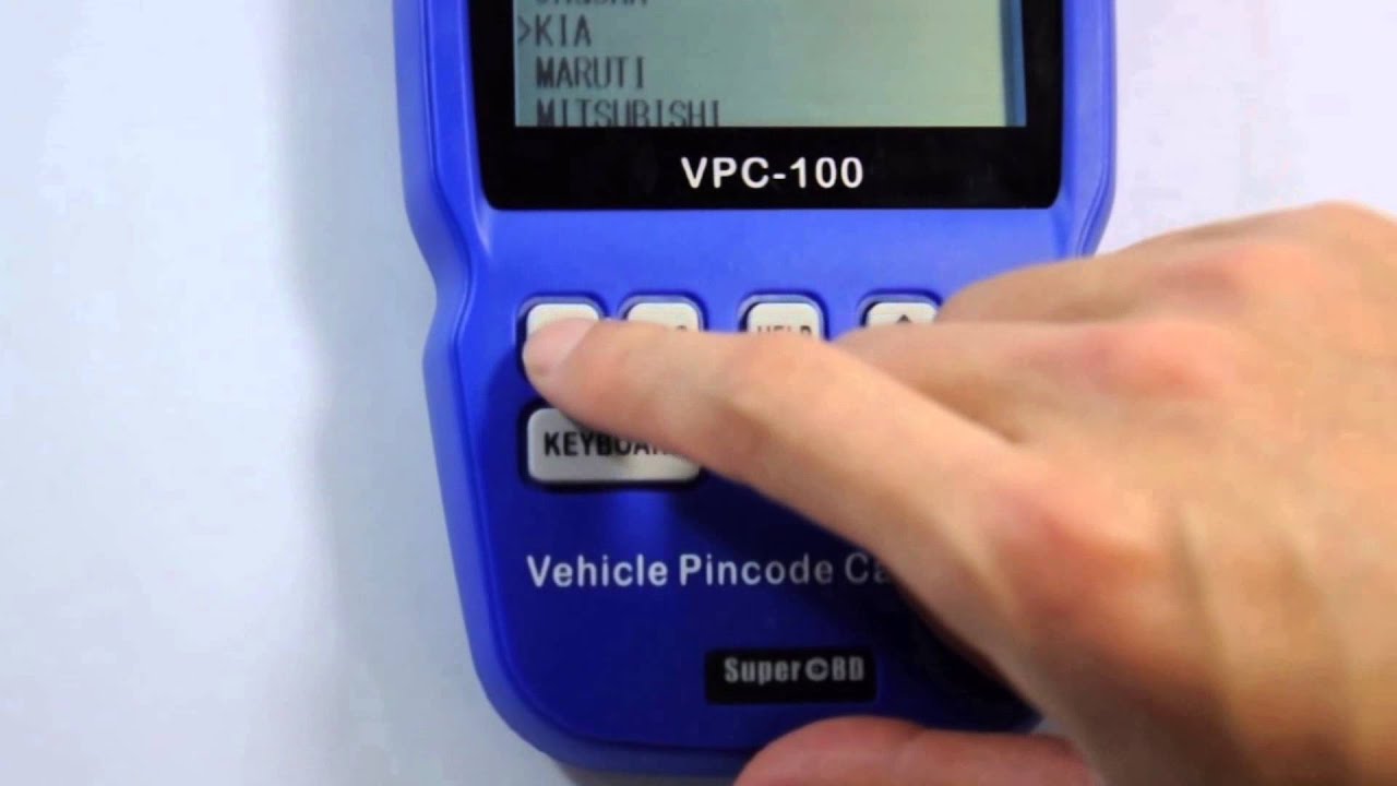 VPC100 Handheld Vehicle PinCode Calculator (With 200+300 Tokens