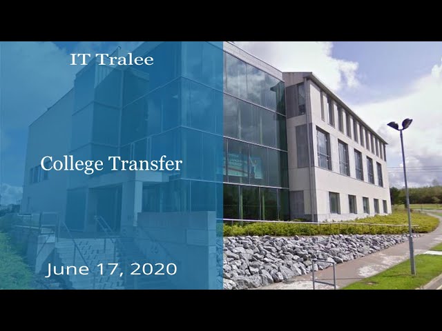 IT Tralee College Transfer Program - hosted by KOM Consultants - June 17, 2020