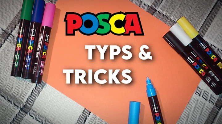 easy tips and tricks for beginners (POSCA markers)