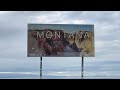 Завершающий ￼день дальнобоя, дорога домой через Монтану ￼на Peterbilt 389￼