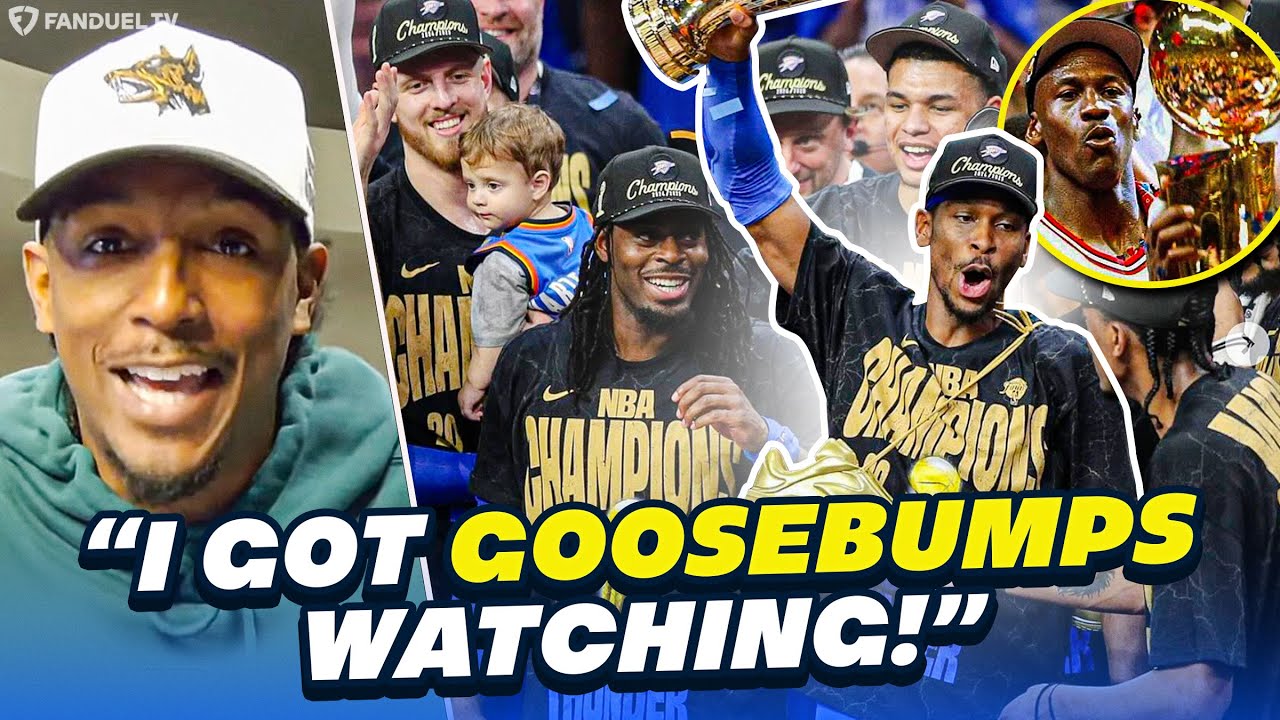 Лу Уильямс покрылся мурашками, увидев, как «Тандер» выиграл титул! У SGA лучший сезон со времён Д...