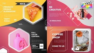 Apple Motion Template: Product Promo Slideshow