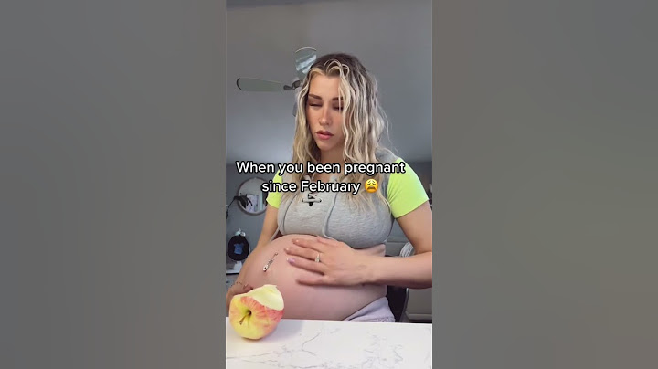 When you’ve been pregnant since February 😩🤰