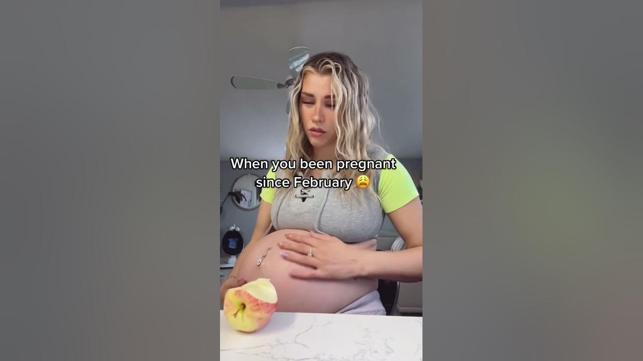 When you’ve been pregnant since February 😩🤰