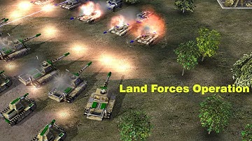 General Zero Hour Continue Custom Mission - Land Forces Operation