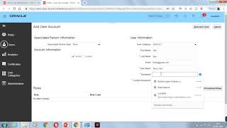 How to create an Implementation User in Oracle Fusion