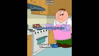 Peter accidently cooked Chris instead of chicken in oven Family guy