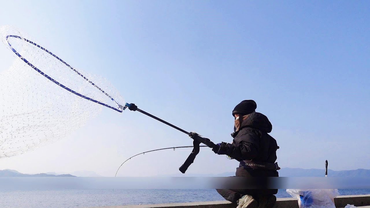 ねばって貴重な１匹を手に入れた！