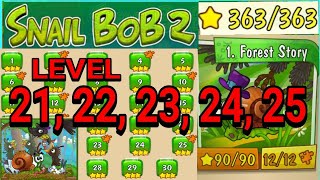 Snail Bob 2 - Forest Story - Level 21-25 screenshot 5