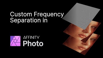 Custom frequency separation in Affinity Photo