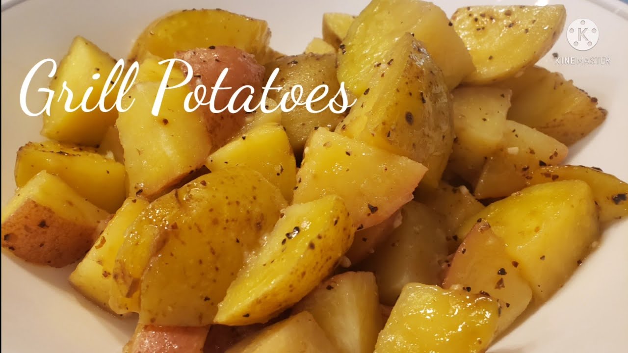 Grill Potatoes KAMADO JOE (American way) YouTube
