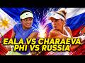 BUONG RUSSIA NATULALA! ALEXANDRA EALA VS ALINA CHARAEVA SA ROUND OF 16 | LEXUS BIRMINGHAM OPEN