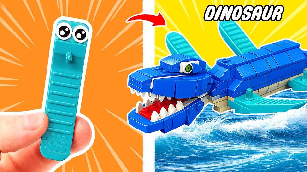Can Separator Bricks Make Every LEGO Dinosaur?! | RM Bricks Channel