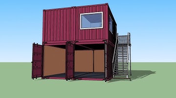 Workshop Office 20ft Shipping Containers