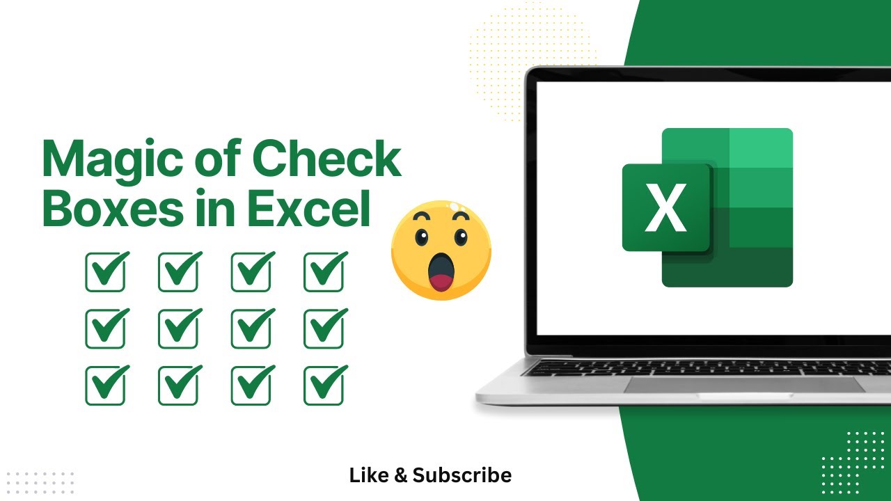 Check Boxes Magic in Excel Urdu/ Hindi YouTube