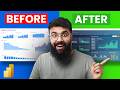 TRANSFORM Your REPORT DESIGN in POWER BI - Full Dashboard Tutorial [2026]