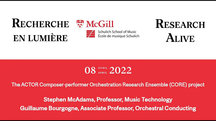 Research Alive | The ACTOR Composer-perform...  Or...