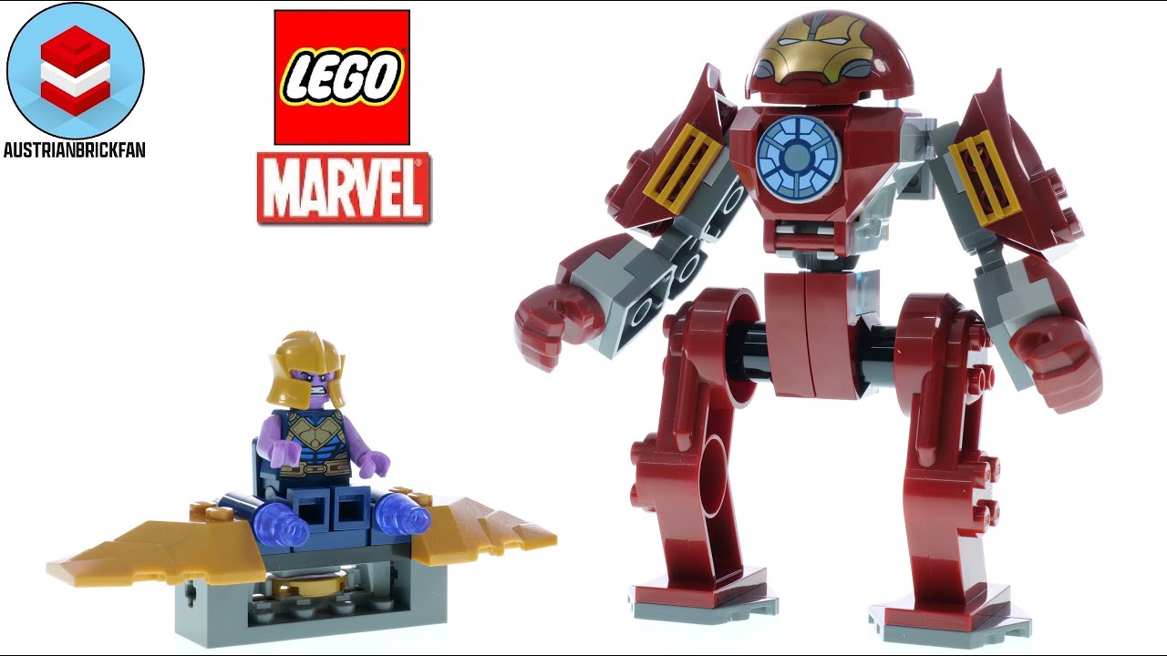 LEGO Marvel 76263 Iron Man Hulkbuster vs. Thanos Speed Build