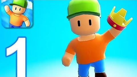 STUMBLE GUYS GAMEPLAY WALkTHROUGH PART -2 FIRST WIN (IOS 