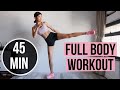 45 min Full Body Workout to BURN MAX CALORIES (Results in 2 Weeks) ~ Emi