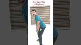 Easy Squat Tips for Beginners #fitness #exercise #workout