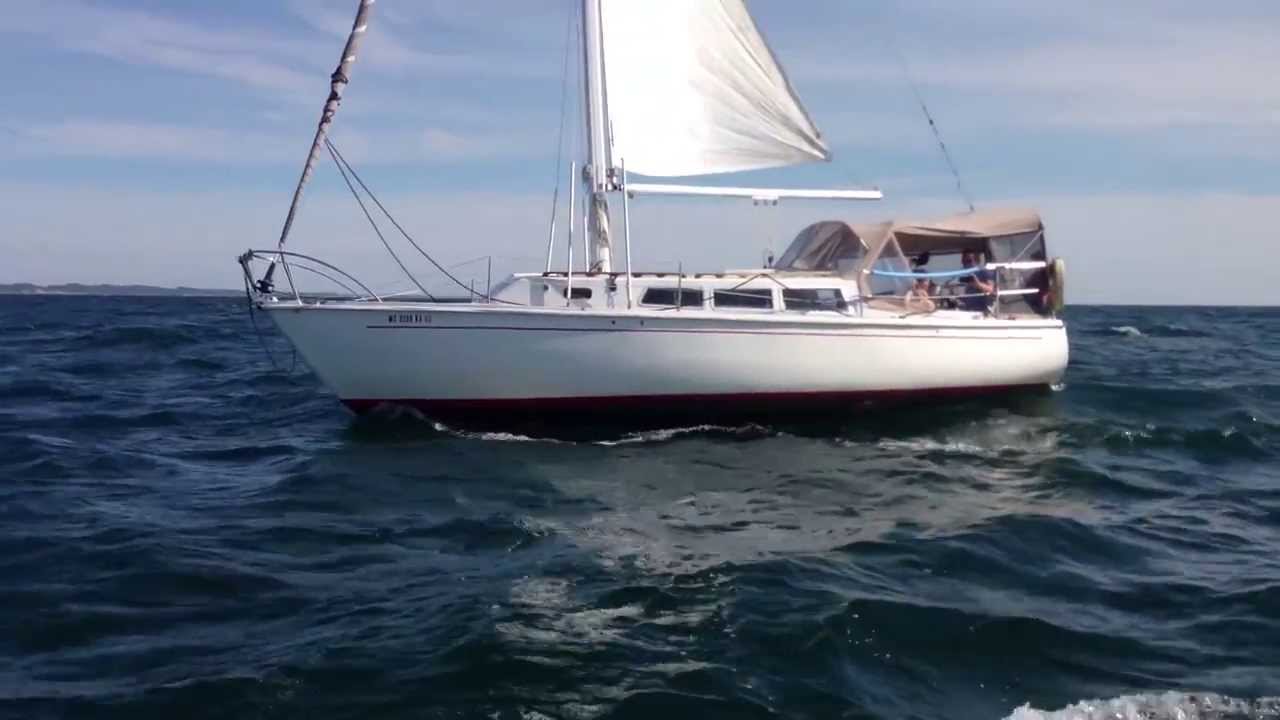 Sailing on Lake Michigan