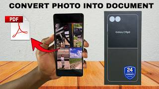 How To Convert ANY Photo Into A PDF Document On Samsung Galaxy Z Flip 8