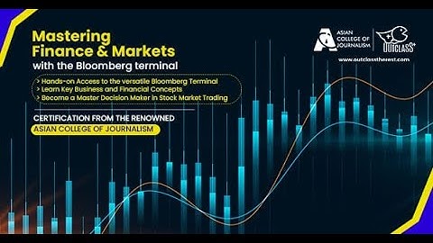 Mastering Finance and Markets with the Bloomberg Terminal