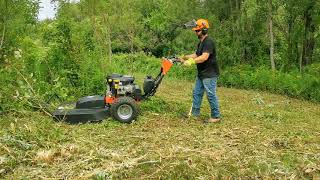 DR Field and brush mower Pro XL30 20hp test