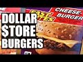$1 DOLLAR STORE BURGER Taste Test
