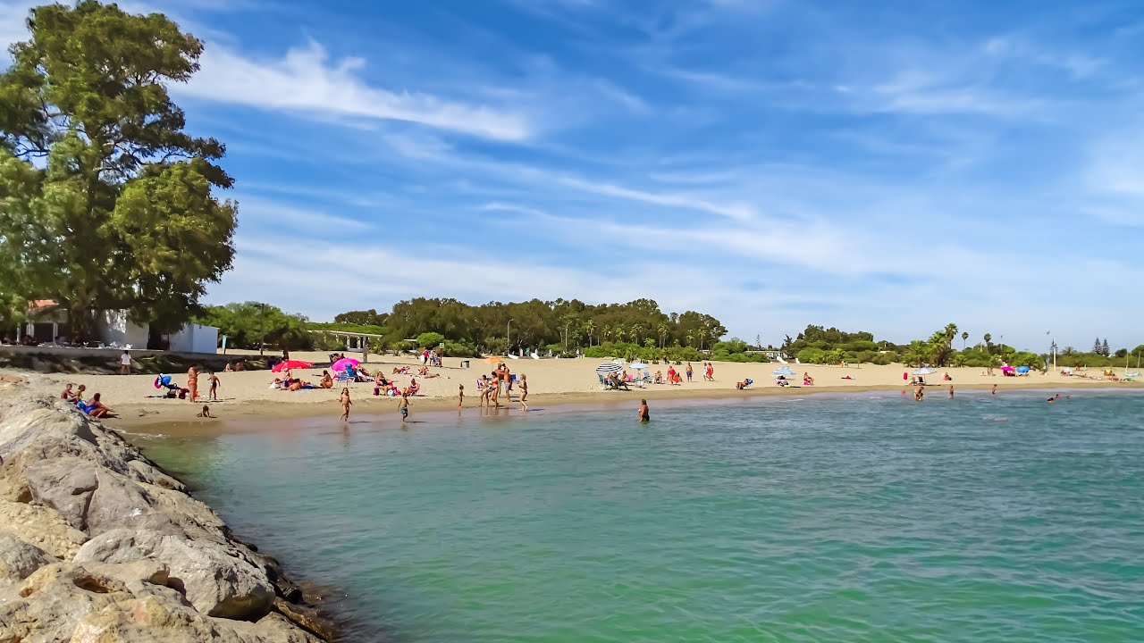 Playa la Puntilla en el Puerto de Santa María, Cádiz - YouTube