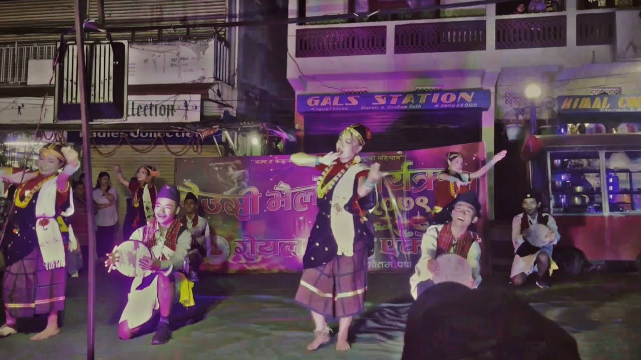 Jhulke Gham Heraula Kancha  Kauda Dance  Deusi Bhailo 2079 Royal Dance Academy Dharan