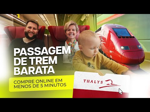 Vídeo: Como comprar passagens de trem europeu ponto a ponto