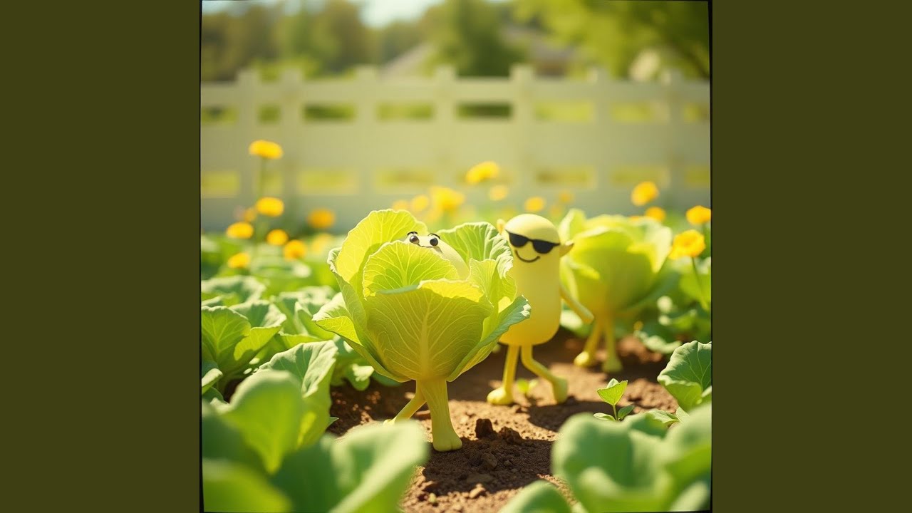 Little cabbage round and green