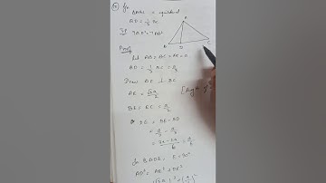 Exercise 6.5 problem 15 class 10 cbse maths triangles Pythagoras theorem problems solutions