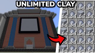 MAKING A CLAY FACTORY in Minecraft Bedrock Survival (Ep. 35)