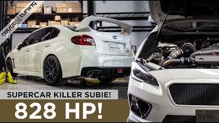 Supercar Killer Subaru STi Build - 828HP Ethanol Beast