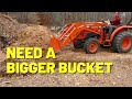 #208 Wish My Kubota L3901 Had A Bigger Bucket