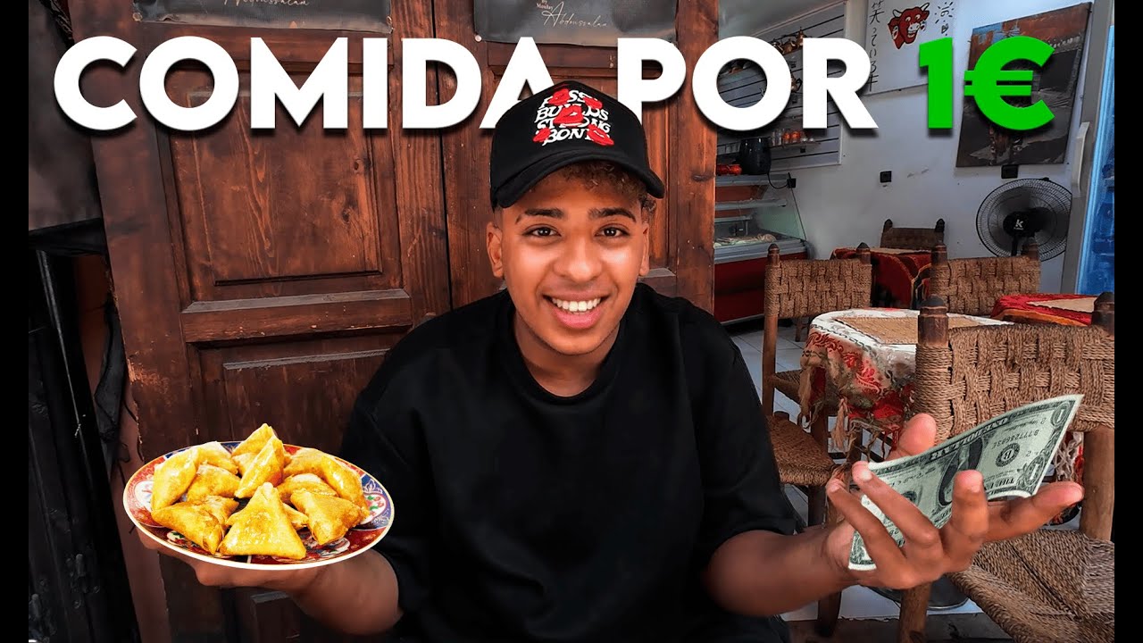 Regateando TODA LA COMIDA de Marrakech (acaba mal)