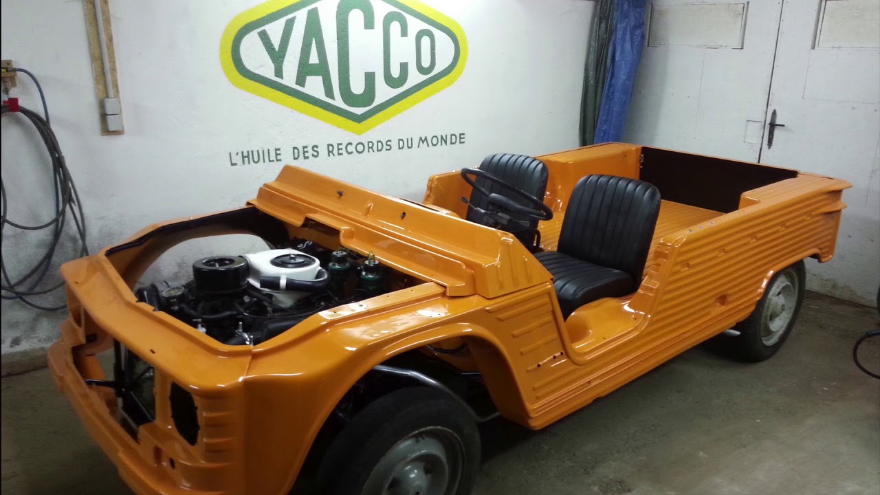 Restauration de ma Méhari