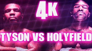 Mike Tyson vs Evander Holyfield I (Highlights) 4K