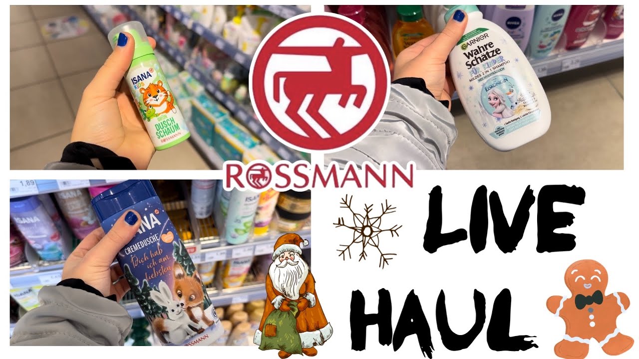 Rossmann Live Haul 🛍 // November 2022 ❄️ // alinaBerry