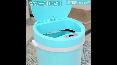 16L Smart NINESTARS Sensor Trash Can Automatic Wireless Induction Waste Bin Eco-friendly Dustbin