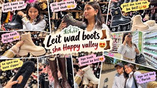 Nga Leit wad boots👢😍second hand sha Happy Valley🫣Bad i parlok🥰Ngam nang jied re😨Nga ioh boots ne m?🤧