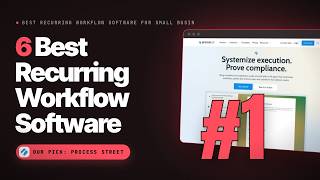 Best Recurring Workflow Software for Small Business in 2026: Process Street vs Appian vs Nintex (Top
