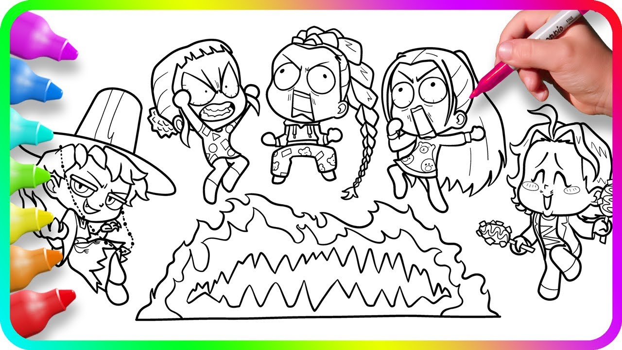 Play: KPop Demon Hunters colouring: Yeah Scream, the satisfying speed-paint