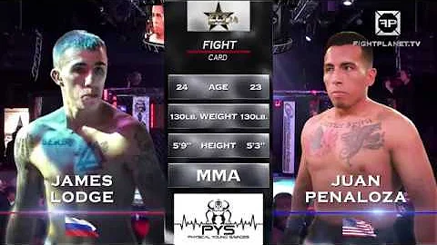 Juan Penaloza VS James Lodge: ECF 24